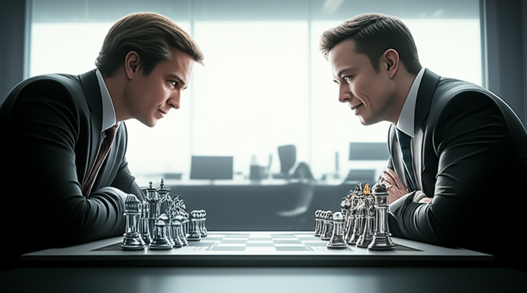 Elon Musk e Sam Altman: O Conflito Estratégico no Xadrez da IA