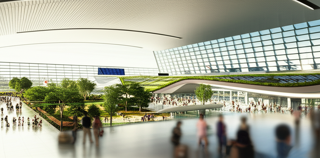 Taiyuan Wusu: Aeroporto Verde e Neutro em Carbono