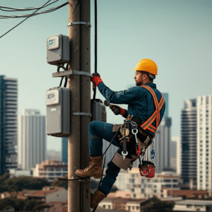 Copel moderniza rede elétrica com instalação de medidores inteligentes