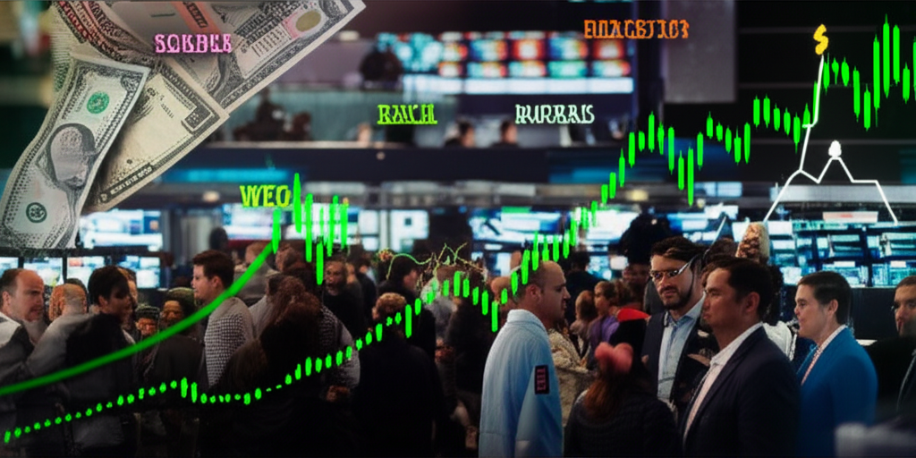 Mercado de Ações: Alta em Meio à Tensão Global