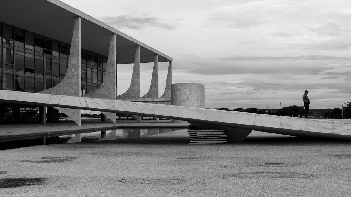 Palácio do Planalto em Brasília, sede da Presidência da República ocupada por Lula