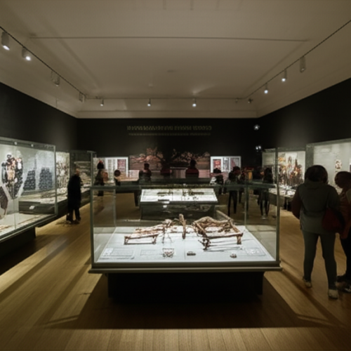 Lucy e Selam: Ancestrais Humanos em Exposição