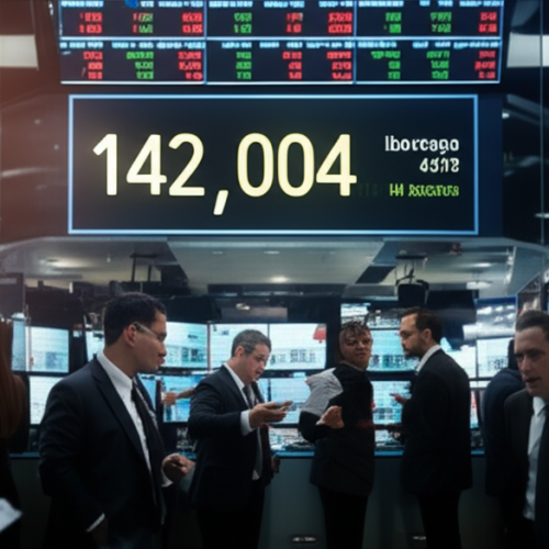 Ibovespa Supera 142 Mil Pontos Apesar de Pressões