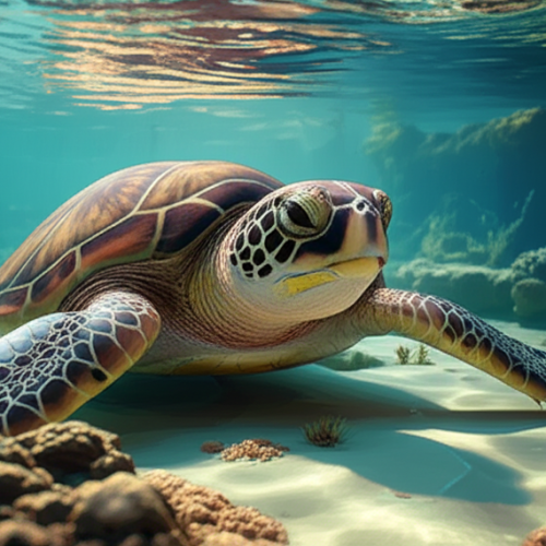 A Incrível Descoberta da Tartaruga Marinha na Síria